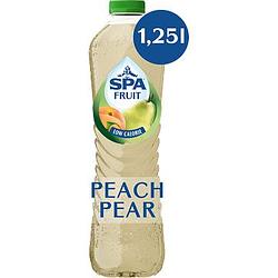 Foto van Spa fruit nietbruisende fruitige frisdrank peach pear 1, 25l bij jumbo