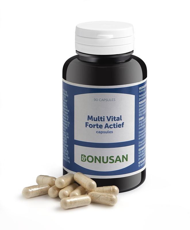 Foto van Bonusan multi vital forte actief capsules 90st