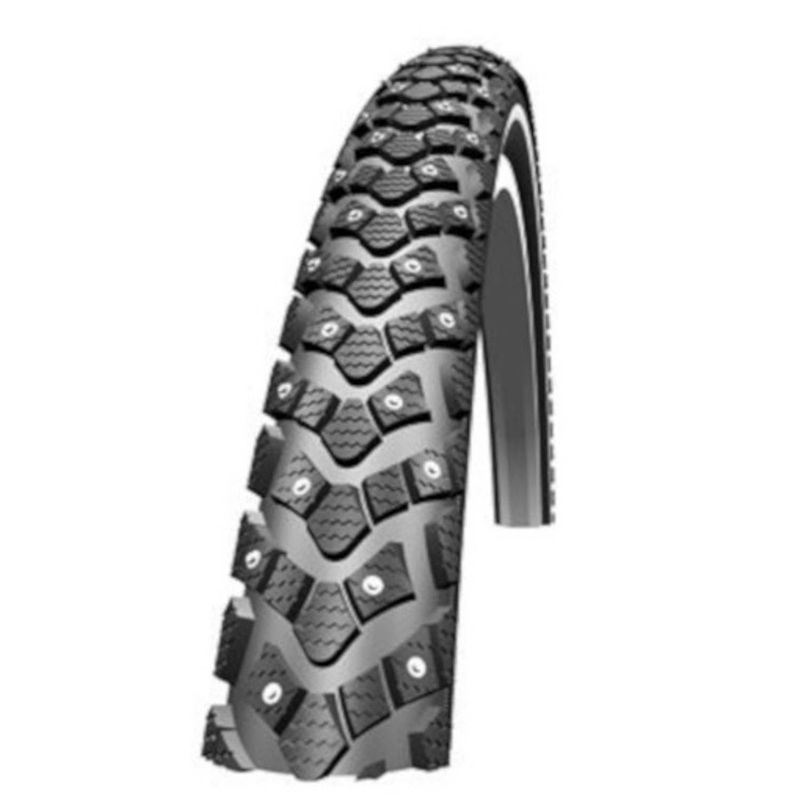 Foto van Schwalbe buitenband marathon winter s 24 x 1.75 (47-507) zwart