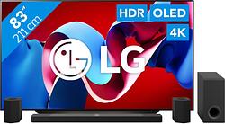 Foto van Lg oled83c46la (2024)  + soundbar