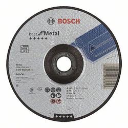 Foto van Bosch accessories 2608603529 2608603529 doorslijpschijf gebogen 180 mm 22.23 mm 1 stuk(s)