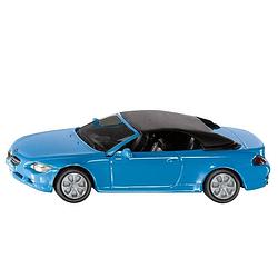 Foto van Blauwe speelgoedauto siku bmw 645i cabrio 1450 - speelgoed auto'ss