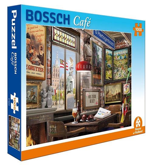 Foto van Bossch cafe (1000 stukjes) - puzzel;puzzel (8719324373692)