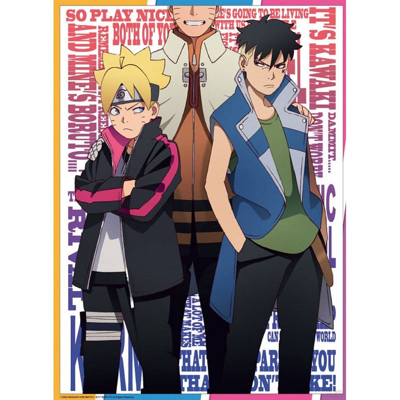 Foto van Abystyle boruto boruto and kawaki poster 38x52cm