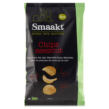 Foto van Smaakt bio chips zeezout 125g bij jumbo