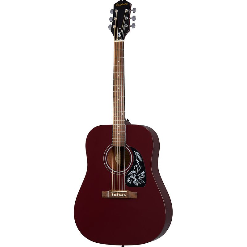 Foto van Epiphone starling wine red akoestische westerngitaar