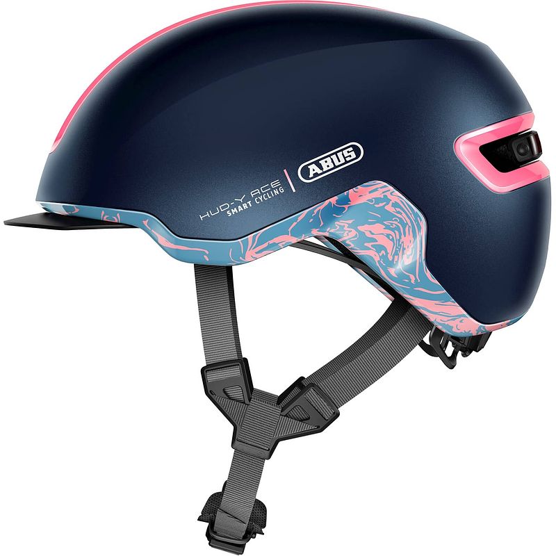 Foto van Abus helm hud-y midnight blue m 54-58cm