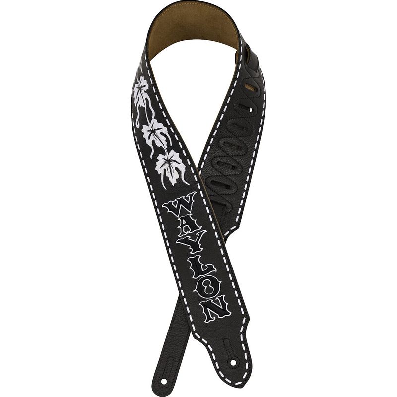 Foto van Fender waylon jennings signature strap black gitaarband