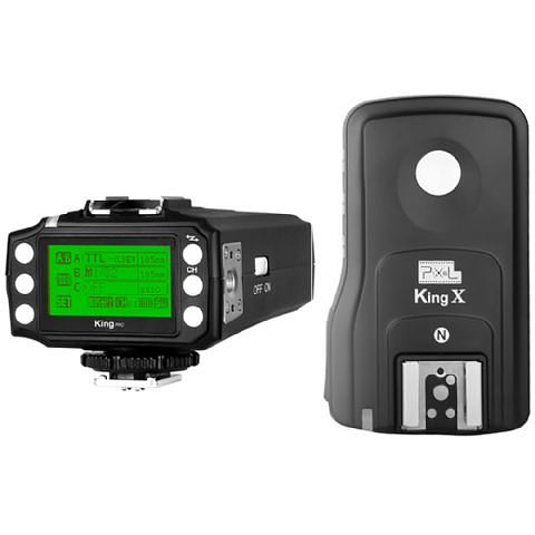 Foto van Pixel e-ttl radio trigger set king pro voor canon