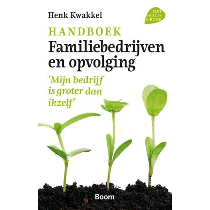 Foto van Handboek familiebedrijven en opvolging