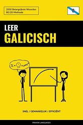 Foto van Leer galicisch - snel / gemakkelijk / efficiënt - pinhok languages - paperback (9789464852240)