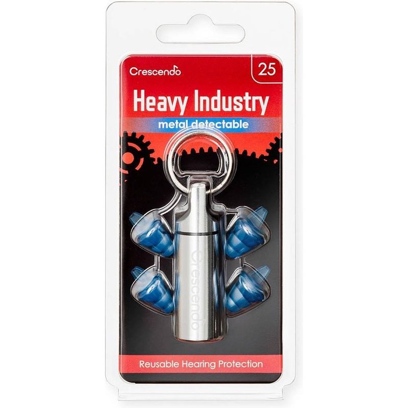 Foto van Crescendo heavy industry 25 metal detectable - oordoppen