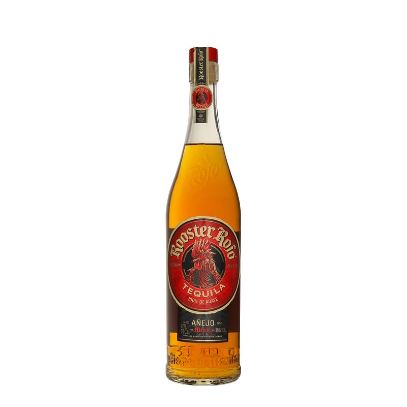 Foto van Rooster rojo anejo 70cl gedistilleerd