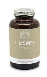 Foto van Mattisson healthstyle l-lysine+ met vitamine c capsules