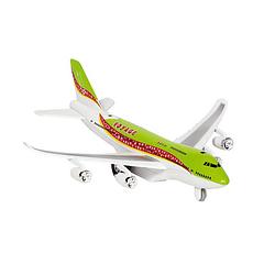 Foto van Groen vliegtuigje met licht en geluid - speelgoed vliegtuigen