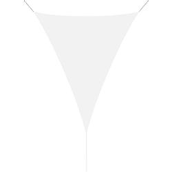 Foto van Hanse® schaduwdoek driehoek gelijkbenig waterdoorlatend 3x3x4,24 m wit