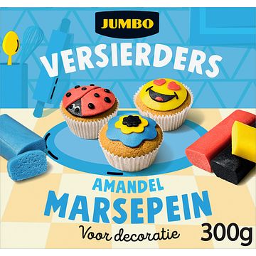 Foto van Jumbo set amandelmarsepein voor decoratie 4 x 75g