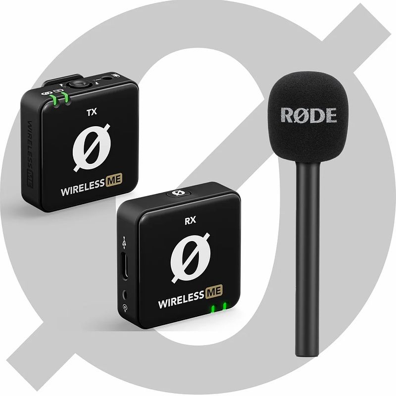 Foto van Rode wireless me interview bundle draadloze handheldmicrofoon