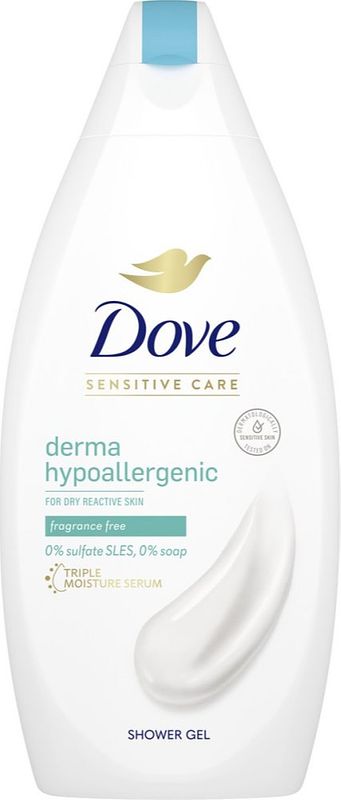 Foto van Dove sensitive care body wash