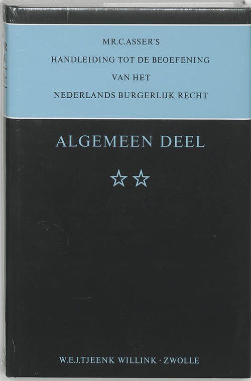 Foto van Algemeen deel - c. asser - paperback (9789027142412)