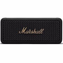 Foto van Marshall bluetooth speaker emberton (zwart/messing)