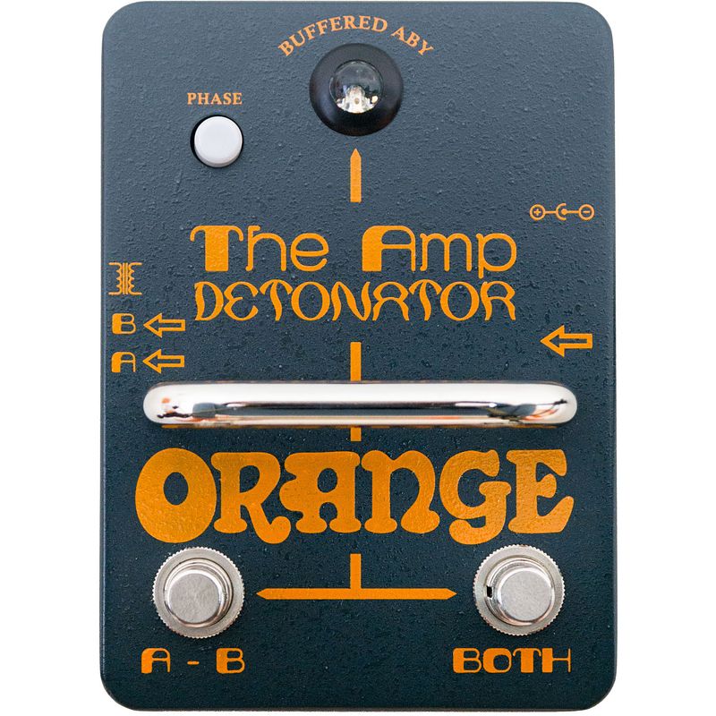 Foto van Orange the amp detonator aby splitter en combiner