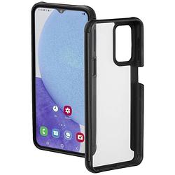 Foto van Hama metallic frame cover samsung galaxy a23 4g/5g transparant, zwart