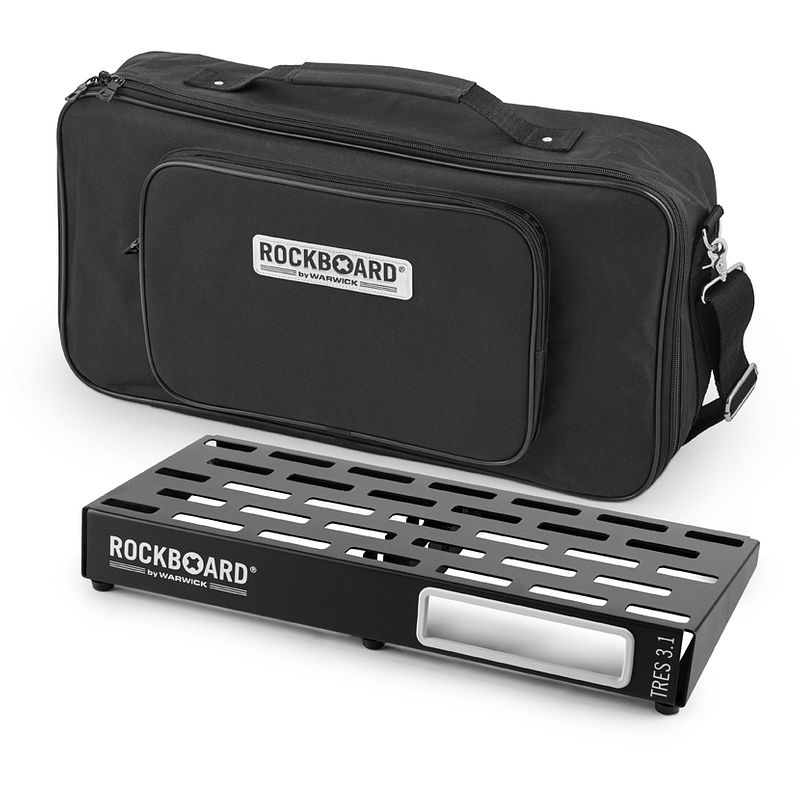 Foto van Rockboard tres 3.1 b pedalboard met gig bag