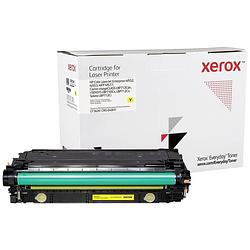 Foto van Xerox everyday toner single vervangt hp 508x (cf362x/ crg-040hy) geel 9500 bladzijden compatibel toner