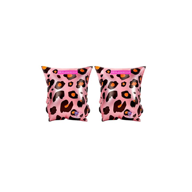 Foto van Swim essentials zwembandjes roze panterprint 0-2 jaar