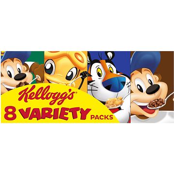 Foto van Kellogg'ss variety mini packs 8 stuks ontbijtgranen 215g bij jumbo