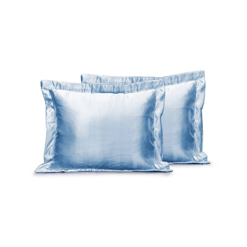 Foto van Eleganzzz beauty skin care kapselsloop - blauw 60x70cm - set van 2