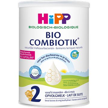 Foto van Hipp 2 bio opvolmelk combiotik 6+ maanden 800g bij jumbo