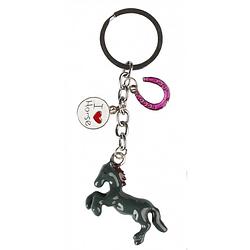 Foto van Red horse sleutelhanger pony groen 8 cm