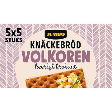 Foto van Jumbo knackebrod volkoren 5 x 5 stuks