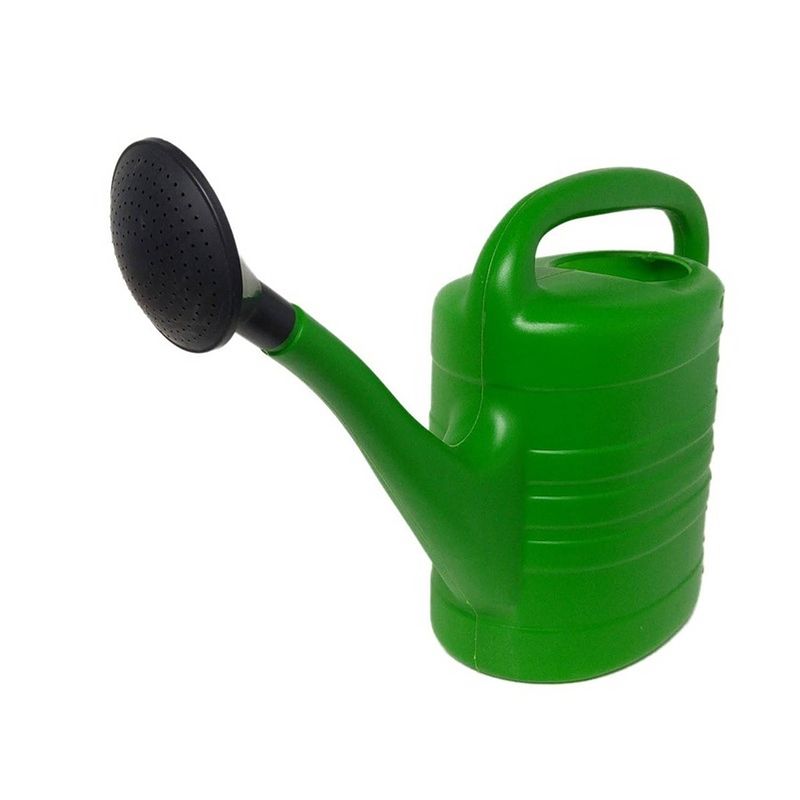 Foto van Kunststof gieter 5 liter groen - gieters