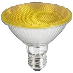 Foto van Omnilux 88043033 led-lamp e27 11 w geel (ø x l) 95 mm x 92 mm 1 stuk(s)