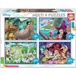 Foto van Educa - disney 4-in-1 multi-puzzel