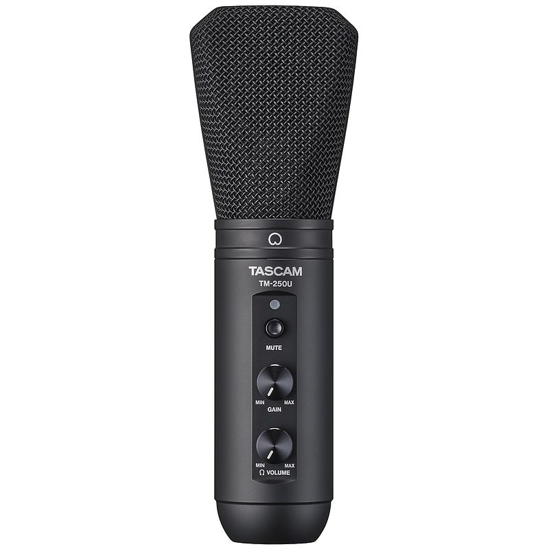 Foto van Tascam tm-250u usb-c podcast microfoon