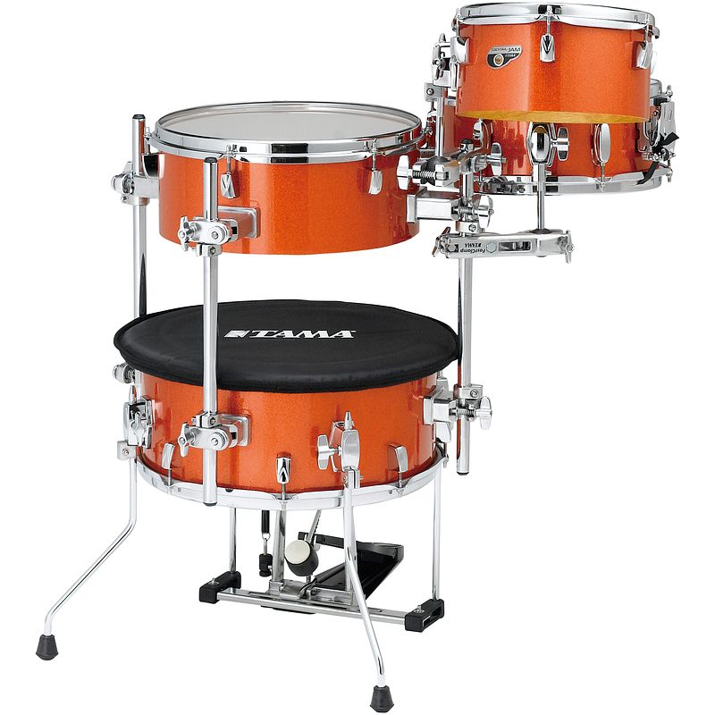 Foto van Tama cocktail-jam bright orange sparkle 4d. shellset