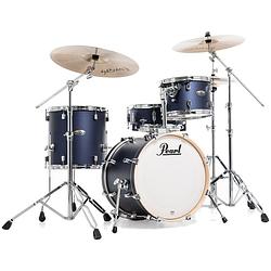 Foto van Pearl dmp984/c207 decade maple ultra marine velvet 4-delig drumstel