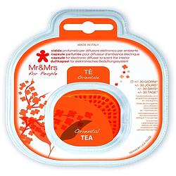 Foto van Mr & mrs fragrance - auto luchtverfrisser refill capsules fiorello oriental tea - aluminium - oranje