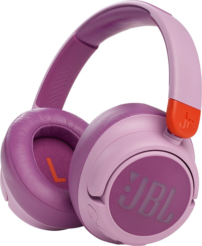 Foto van Jbl draadloze kinderkoptelefoon jr460ncpik (roze)