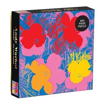 Foto van Andy warhol flowers 500 piece puzzle - puzzel;puzzel (9780735357839)