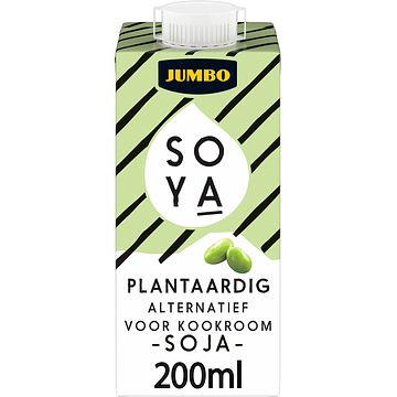 Foto van Jumbo soja plantaardig alternatief voor kookroom 200ml