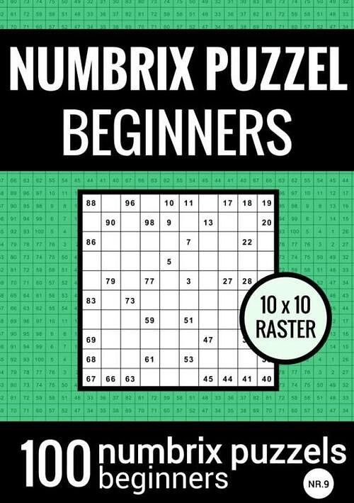 Foto van Numbrix puzzel makkelijk voor beginners - puzzelboek met 100 numbrix puzzels - nr.9 - puzzelboeken & meer - paperback (9789464657616)