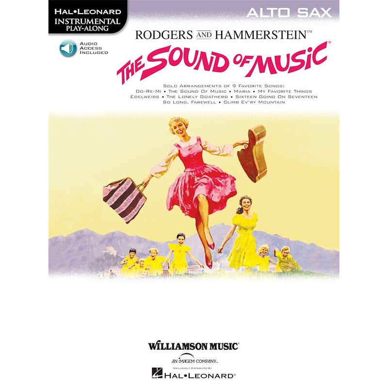 Foto van Hal leonard - the sound of music - instrumental solos alto-sax