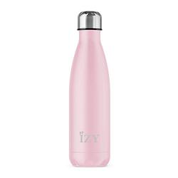 Foto van Izy bottles - thermosfles/isoleerfles 500ml - mat roze