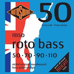 Foto van Rotosound rb50 roto bass set basgitaarsnaren 50 - 110