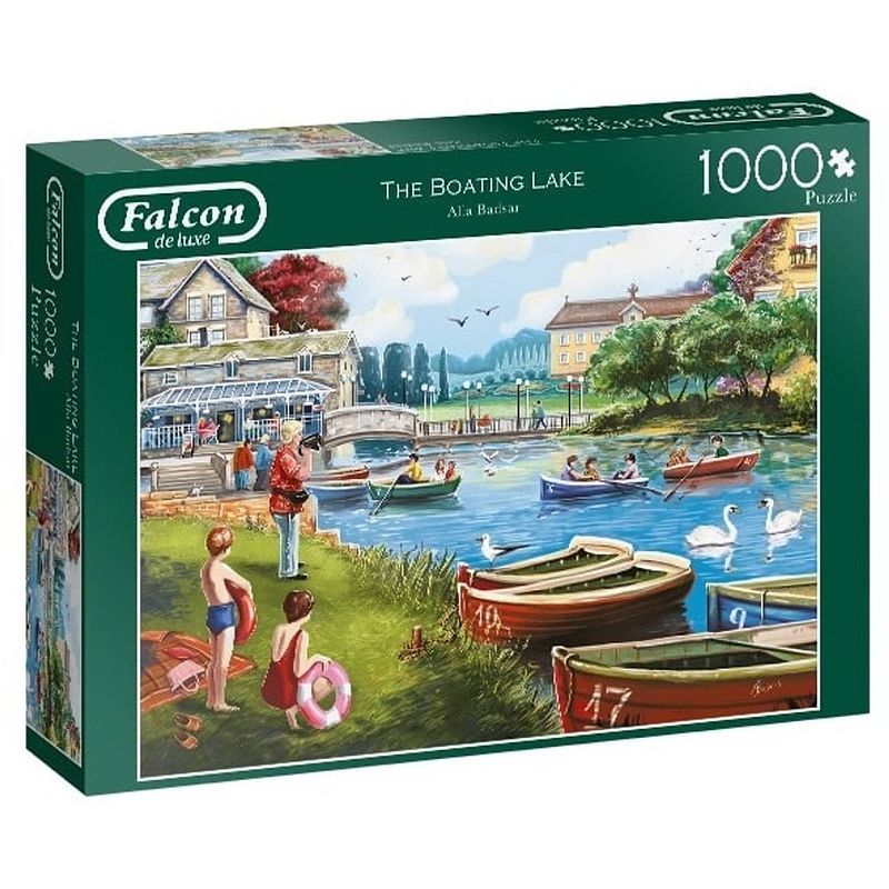 Foto van Falcon legpuzzel the boating lake 1000 stukjes